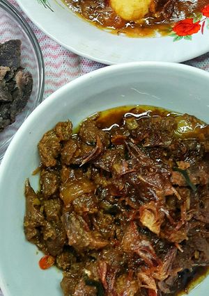 Foto resep Daging sapi bumbu sate