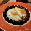 Huevos fritos con aceitunas morunas y virgen rxtra casero
