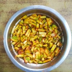 Instant Mango Pickle A picture of Instant Mango Pickle.