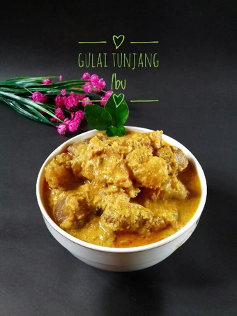 Langkah Gampang Membuat Resep Gulai Tunjang Ibu yang Enak Banget