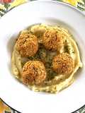 ถั่วลูกไก่ฟาลาเฟล กับมันบด🥔🫘Chickpea Falafel & Mashed Potato🥔