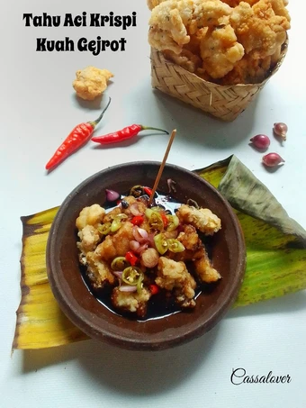 Langkah Gampang Membikin Resep Tahu Aci Crispi Kuah Gejrot yang Sempurna Anti Ribet, Mantap Sekali