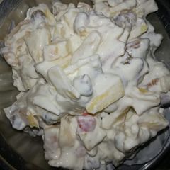 A picture of Russian salad.