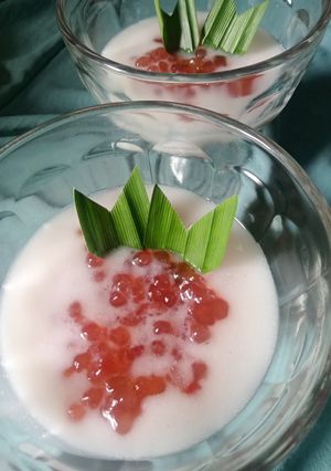 Foto resep Bubur mutiara kuah santan