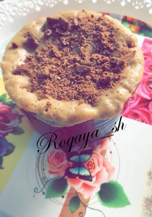 صورة لوصفة كيكة الميكرويف 🥧🍫😋😍