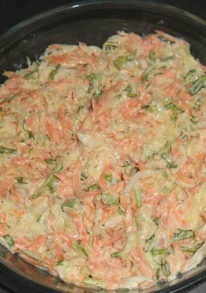 A picture of Coleslaw Salad.