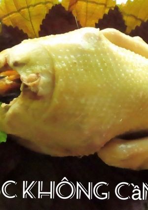 Hình của món Gà Luộc Không Nước Làm Từ Nguyên liệu sắp bỏ đi.