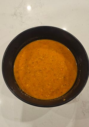 A picture of Creamy Fresh Tomato Soup.