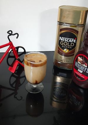 A picture of Whipped Dalgona coffee.