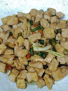 Foto resep Oseng tahu lombok ijo