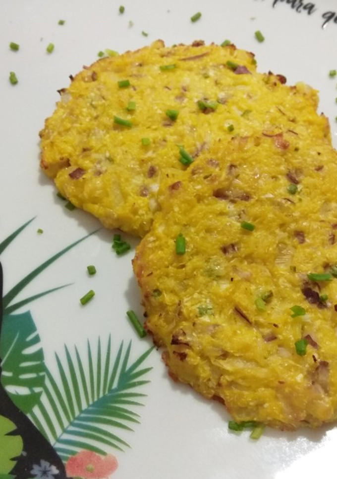 Una foto de Tortitas de coliflor al horno