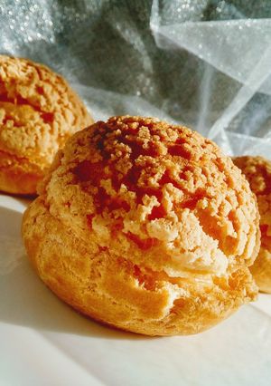 Choux au craquelin recept fotója