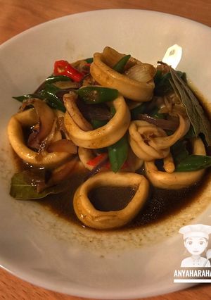 Foto resep Cumi cabe ijo