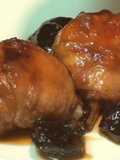 Pollo en salsa de pasa
