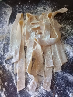 Una foto de Fideos caseros