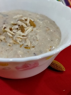 A picture of Talbina(Barley Porridge).