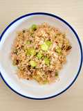 ข้าวผัดปลาเค็มแดดเดียว