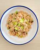 ข้าวผัดปลาเค็มแดดเดียว