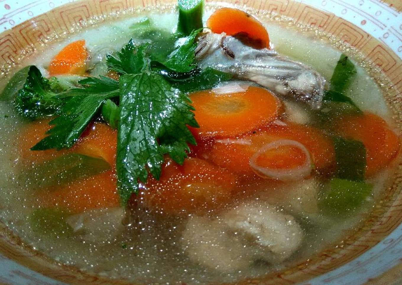 Sop ayam sederhana no msg