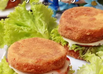 Masakan Unik Burger Kentang Ala Rumahan