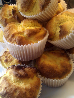 A picture of Cornmeal Muffins.