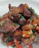 Masa de cerdo frita