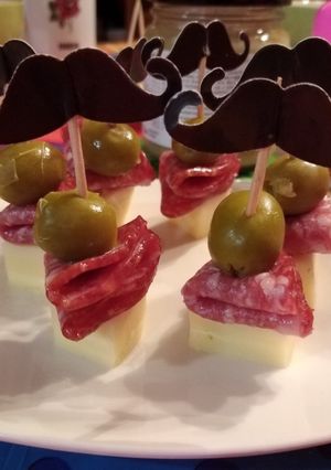 Una foto de Pinchos mini para fiesta