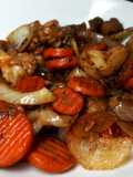 Vegetales salteados al ajo