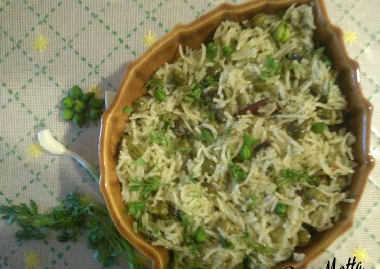Step-by-Step Guide to Prepare Any-night-of-the-week Green Chickpeas Pulav