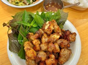 Hình của món Ba Chỉ Nướng Riềng Mẻ Mắm Tôm.