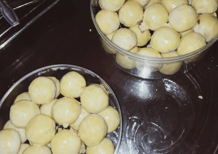 Nastar ekonomis tanpa mixer takaran sendok????