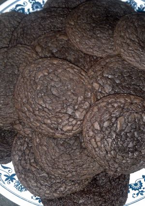 A picture of easy brownie cookies.