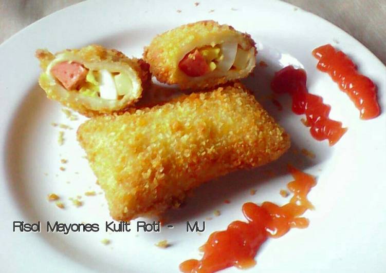 Resep Risol Mayones Pedas Kulit Roti Simpel oleh MJ Cookpad Resep Risol Mayones Pedas Kulit Roti Simpel oleh MJ Cookpad
