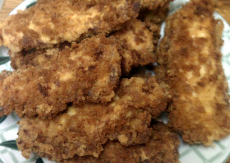 Fresh Pickle fried chicken strips