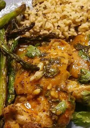 A picture of Spicy Honey Lime Chicken.