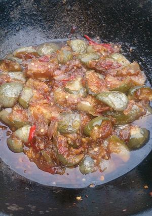 Foto resep Oseng Sambal Terong Tiram