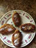 Plátano relleno de avena