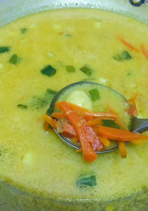 Foto resep Sayur kare kuah santan kuning