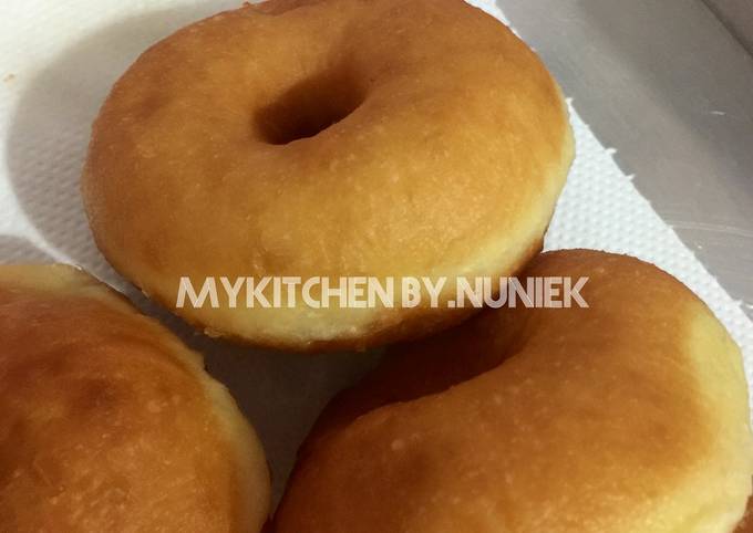 Anti Ribet, Buat Donat jadul empuk Bahan Sederhana