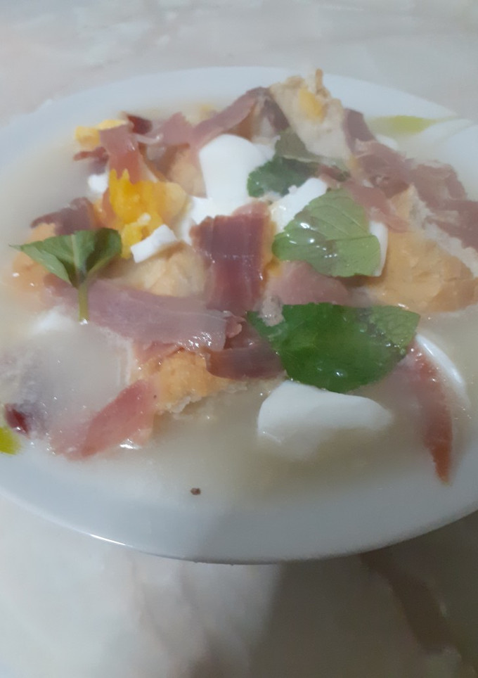 Una foto de Sopa de picadillo🥘