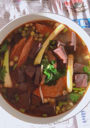 Hình của món Bún bò.