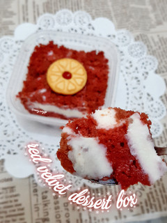 Foto resep Red Velvet Dessert Box