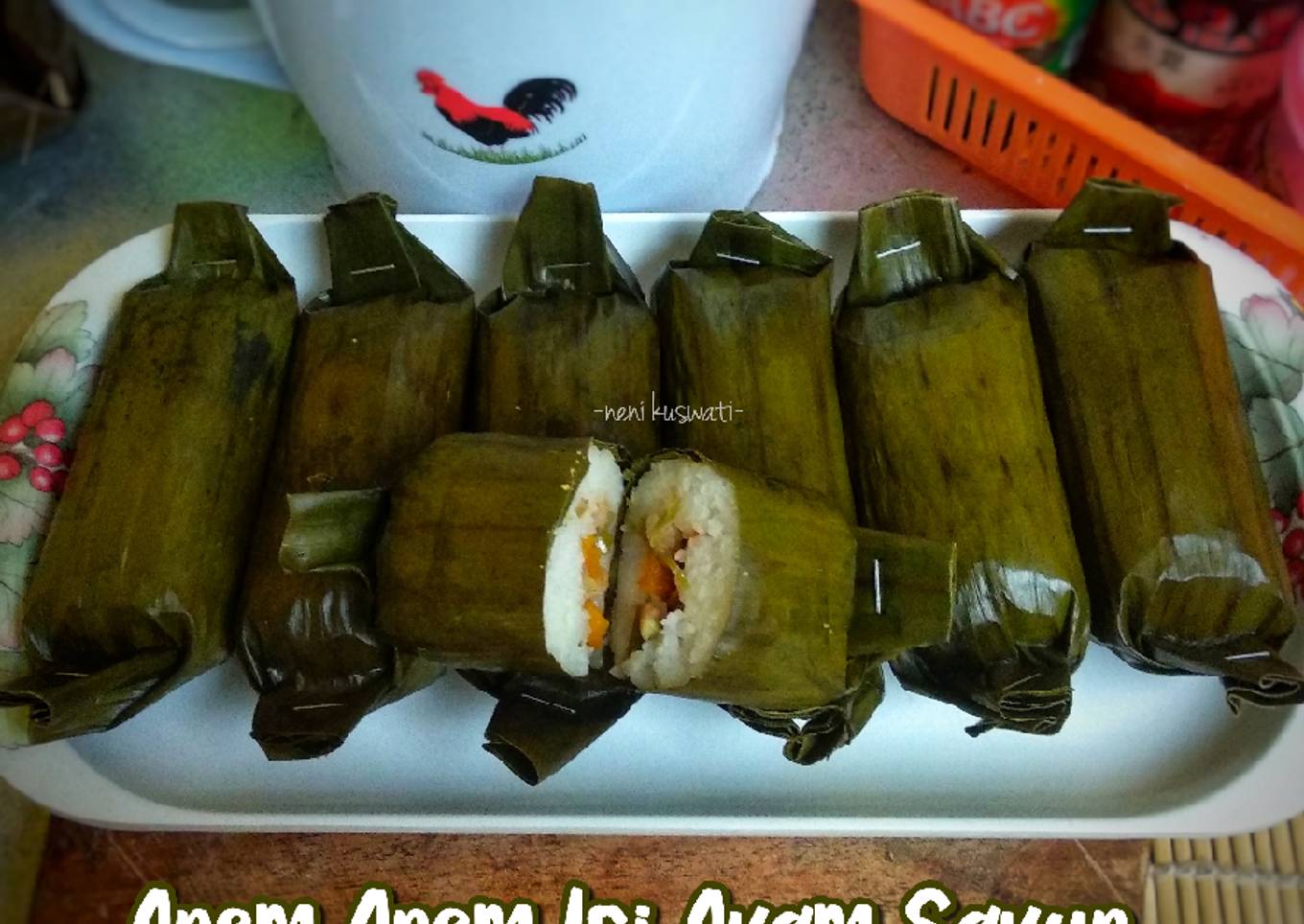 Arem-arem Isi Ayam Sayur