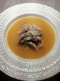 Sopa de emblanco con mis toques personales