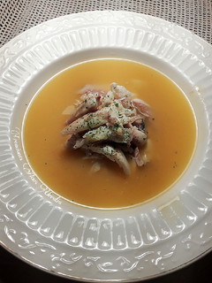 Una foto de Sopa de emblanco con mis toques personales