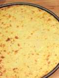 Base de pizza de talos de couve-flor