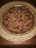 Crumble de frutillas SIN Azúcar, SIN GLUTEN