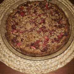 Una foto de Crumble de frutillas SIN Azúcar, SIN GLUTEN