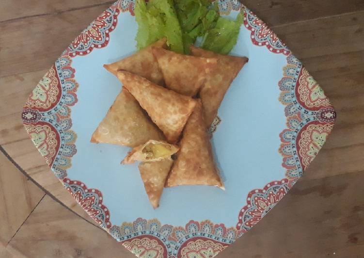 Proses mengolah Samosa Ayam anti gagal, Lezat
