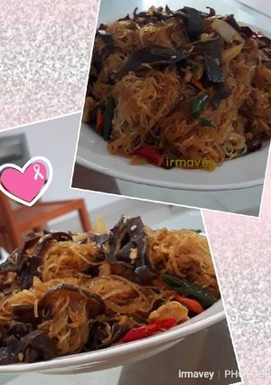 Foto resep Soun jamur pedas